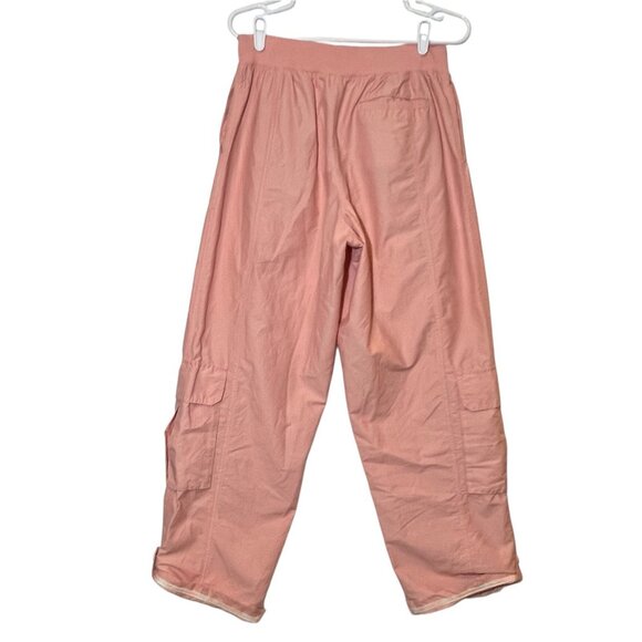 Free People FP Movement Mesmerize Me Cargo Pants in Sunkissed Pink Small Size - Picture 5 of 16